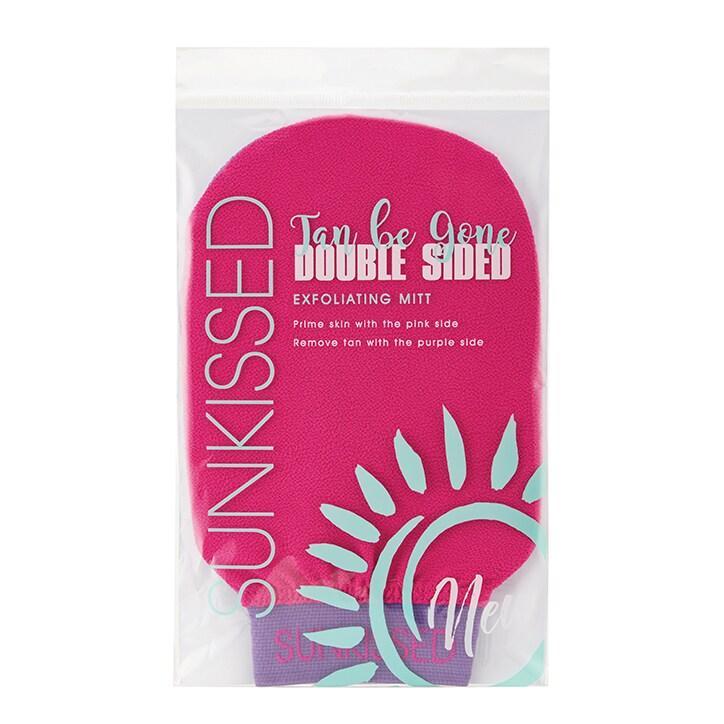 Sunkissed - Tan Be Gone Double Sided Exfoliating Mitt - BeesActive Australia