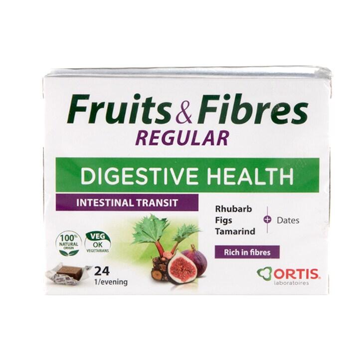 Ortis Fruits & Fibres Chewable Cubes Pack of 24 - BeesActive Australia