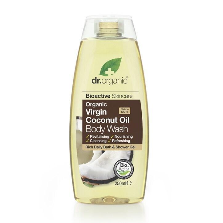 Dr Organic Organic Virgin Coconut Oil Body Wash 250ml - BeesActive Australia