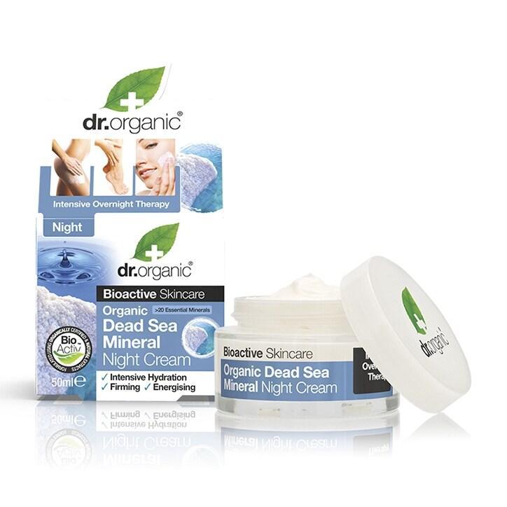 Dr Organic Dead Sea Mineral Night Cream 50ml - BeesActive Australia