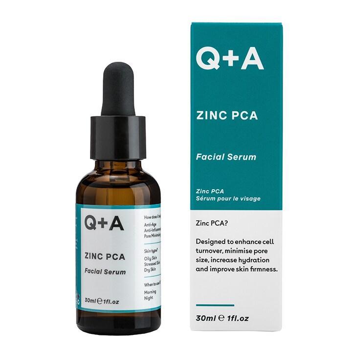 Q+A Zinc PCA Facial Serum 30ml - BeesActive Australia