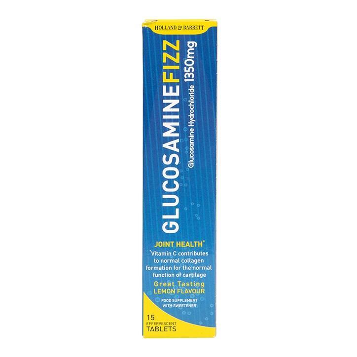 Holland & Barrett Glucosamine 1350mg 15 Effervescent Tablets - BeesActive Australia