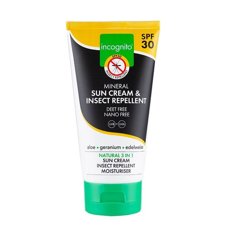Incognito Suncream Insect Repellent SPF30 150ml - BeesActive Australia