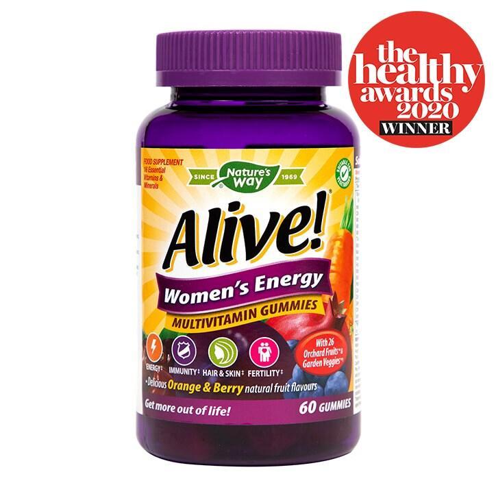 Nature's Way Alive! Womens Energy 60 Gummies - BeesActive Australia