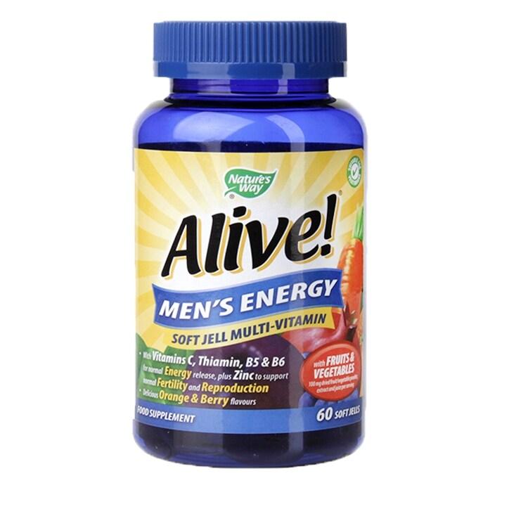 Nature's Way Alive! Mens Energy Soft Jells 60 Tablets - BeesActive Australia