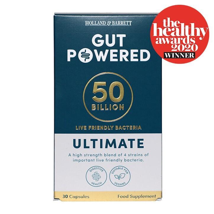 Holland & Barrett Gut Powered Ultimate 50-Billion 30 Capsules - BeesActive Australia