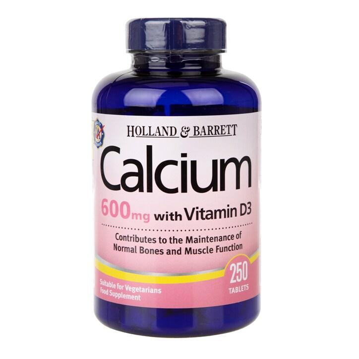 Holland & Barrett Calcium plus Vitamin D 250 Tablets - BeesActive Australia
