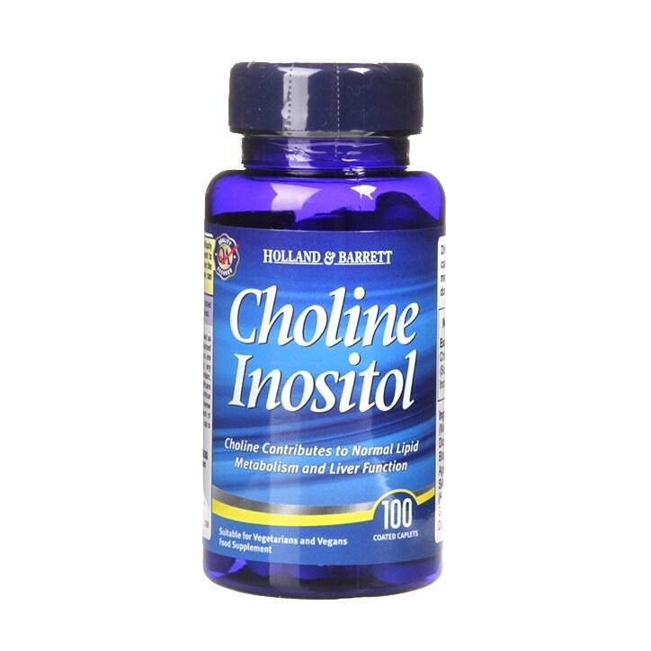 Holland & Barrett Choline & Inositol 100 Caplets 500mg - BeesActive Australia