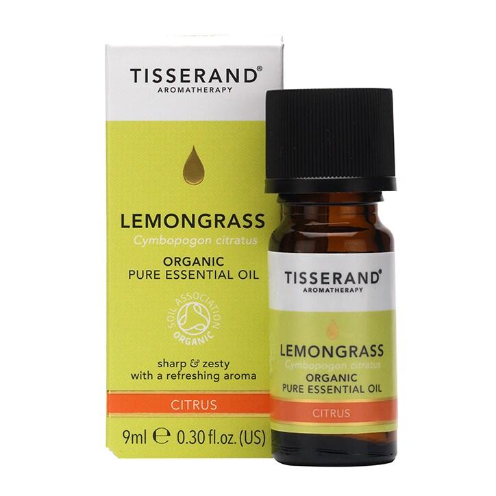 Tisserand Lemongrass Organic Essential Oil - BeesActive Australia