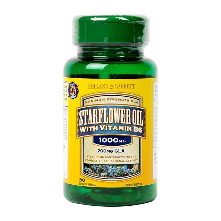 Holland & Barrett Starflower Oil 1000mg 30 Capsules - BeesActive Australia