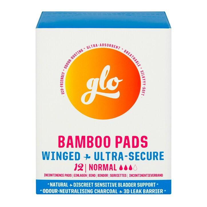 glo Bamboo Pads for Sensitive Bladder 12 pack - BeesActive Australia
