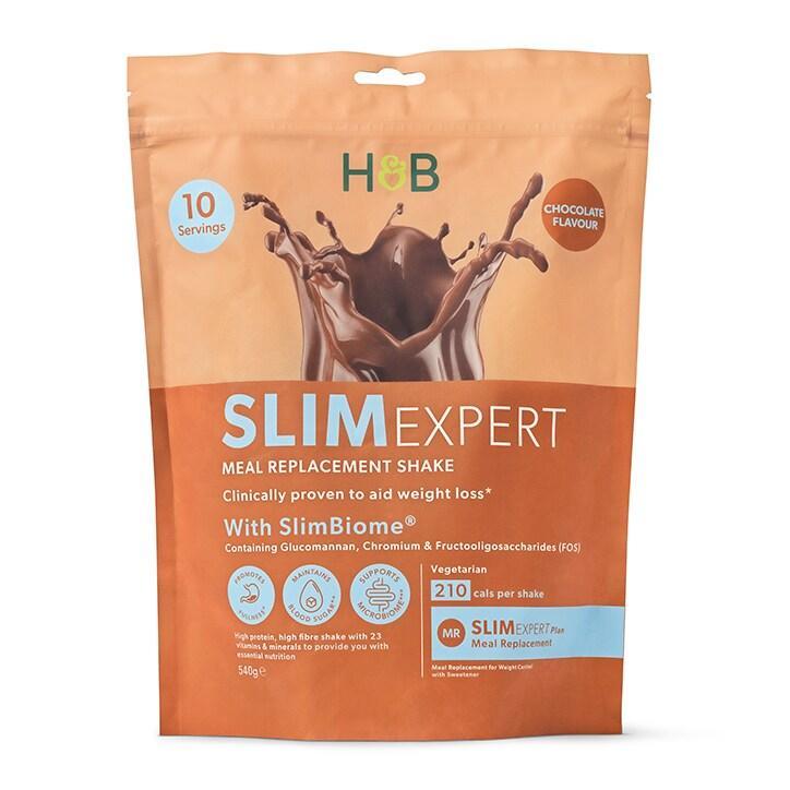 Holland & Barrett SlimExpert Meal Replacement Shake Chocolate Flavour 540g - BeesActive Australia
