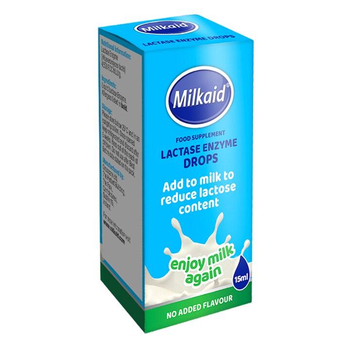 Milkaid Lactase Enzyme Drops 15ml - BeesActive Australia