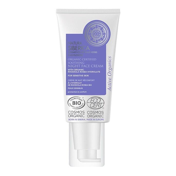 Natura Siberica Soothing Night Face Cream - BeesActive Australia