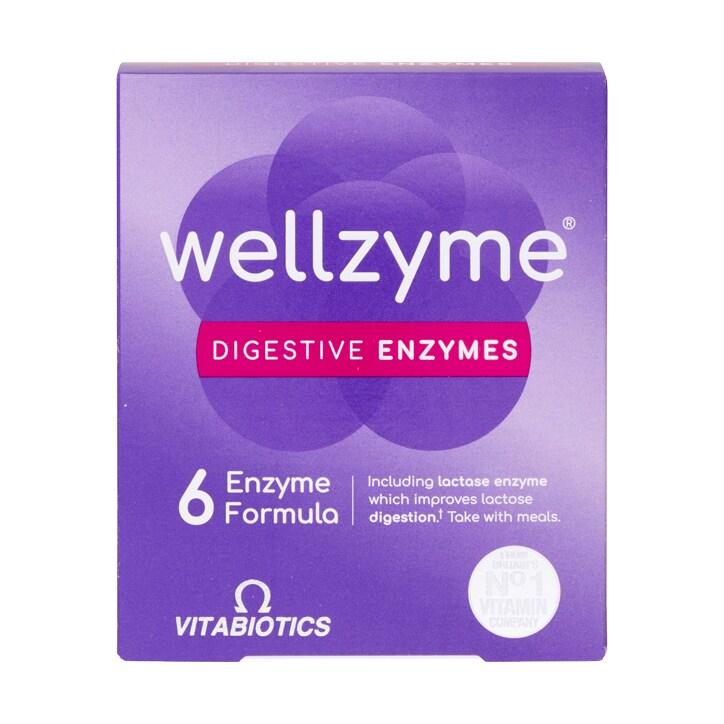 Vitabiotics Wellzyme 6 Enzyme Formula 60 Capsules - BeesActive Australia