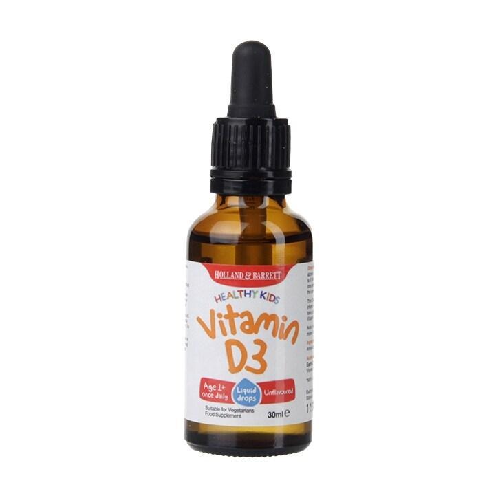 Holland & Barrett Healthy Kids Vitamin D3 Drops 30ml - BeesActive Australia