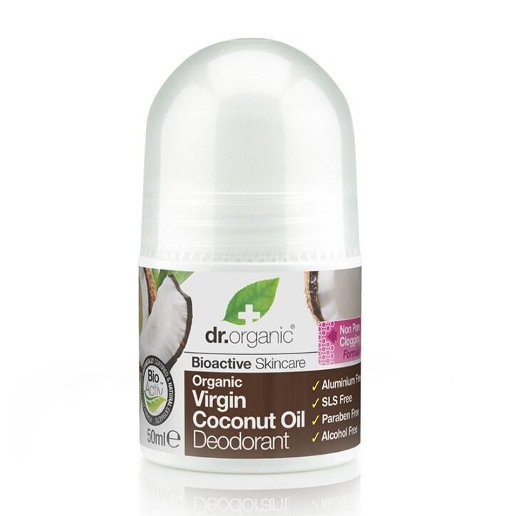 Dr Organic Virgin Coconut Oil Deodorant 50ml - BeesActive Australia