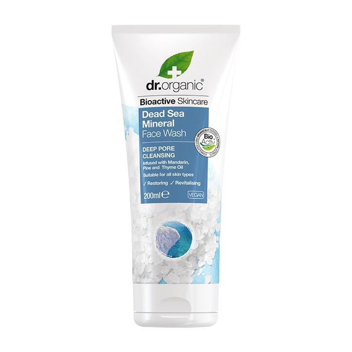 Dr Organic Dead Sea Mineral Face Wash 200ml - BeesActive Australia