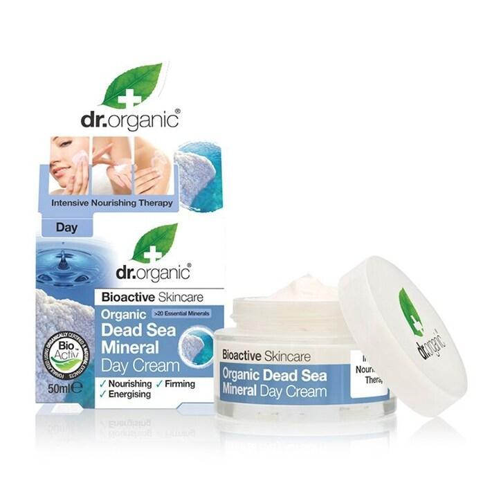 Dr Organic Dead Sea Mineral Day Cream 50ml - BeesActive Australia