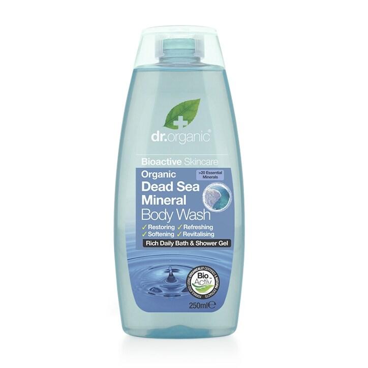 Dr Organic Dead Sea Mineral Body Wash 250ml - BeesActive Australia