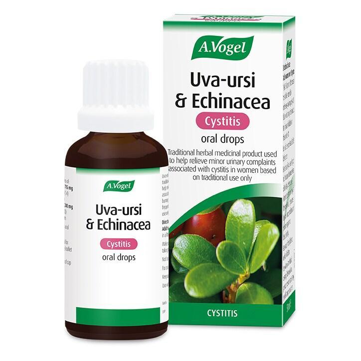 A Vogel Uva Ursi & Echinacea Drops 50ml - BeesActive Australia