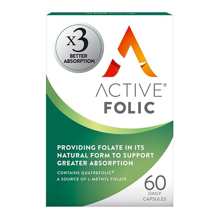 Active Folic 60 Capsules - BeesActive Australia