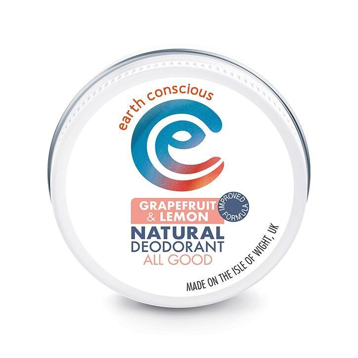 Earth Conscious Natural Deodorant Balm - Grapefruit & Lemon - BeesActive Australia