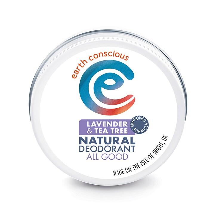 Earth Conscious Natural Deodorant Balm - Lavender & Tea Tree - BeesActive Australia