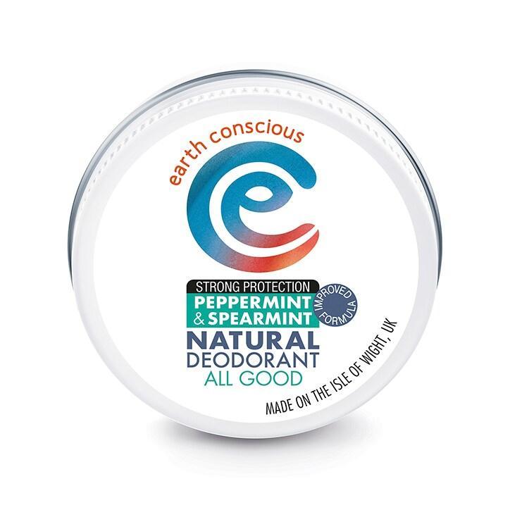 Earth Conscious Natural Deodorant Balm - Peppermint & Spearmint - BeesActive Australia