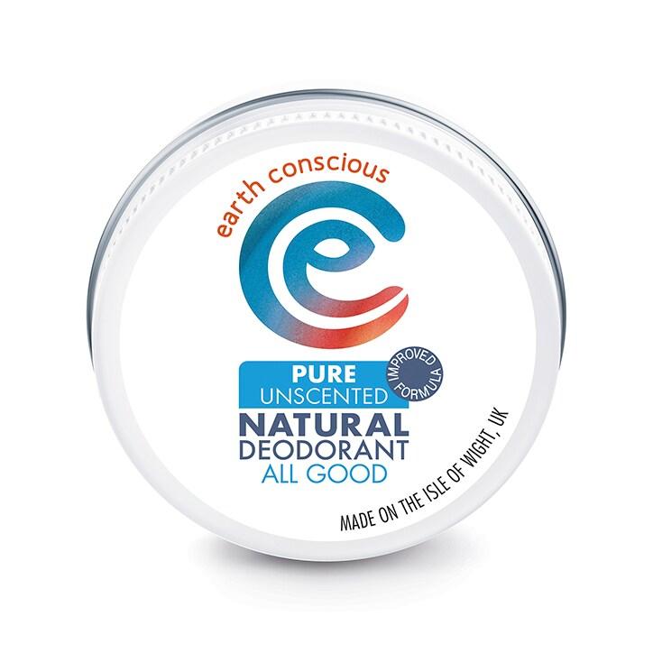 Earth Conscious Natural Deodorant Balm - Pure Unscented - BeesActive Australia
