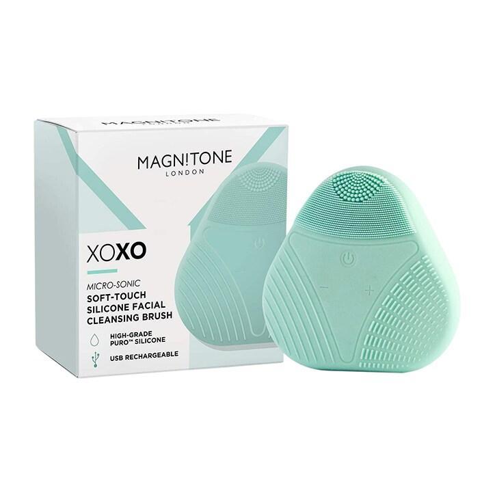 Magnitone XOXO Micro-Sonic SoftTouch Silicone Facial Cleansing Brush - BeesActive Australia