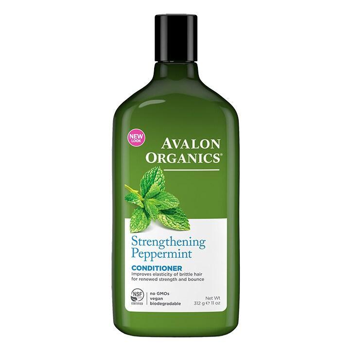 Avalon Organics Peppermint Strengthening Conditioner 325ml - BeesActive Australia