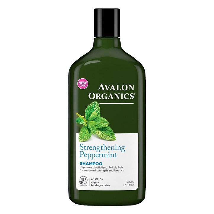 Avalon Organics Peppermint Strengthening Shampoo 325ml - BeesActive Australia