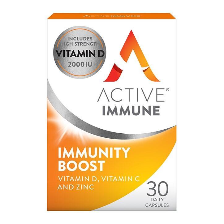 Active Immune immunity Boost Daily 30 Capsules - BeesActive Australia