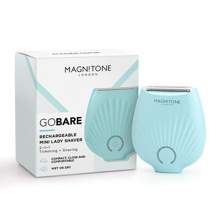 Magnitone GoBare Mini Rechargeable Lady Shaver - Aqua - BeesActive Australia