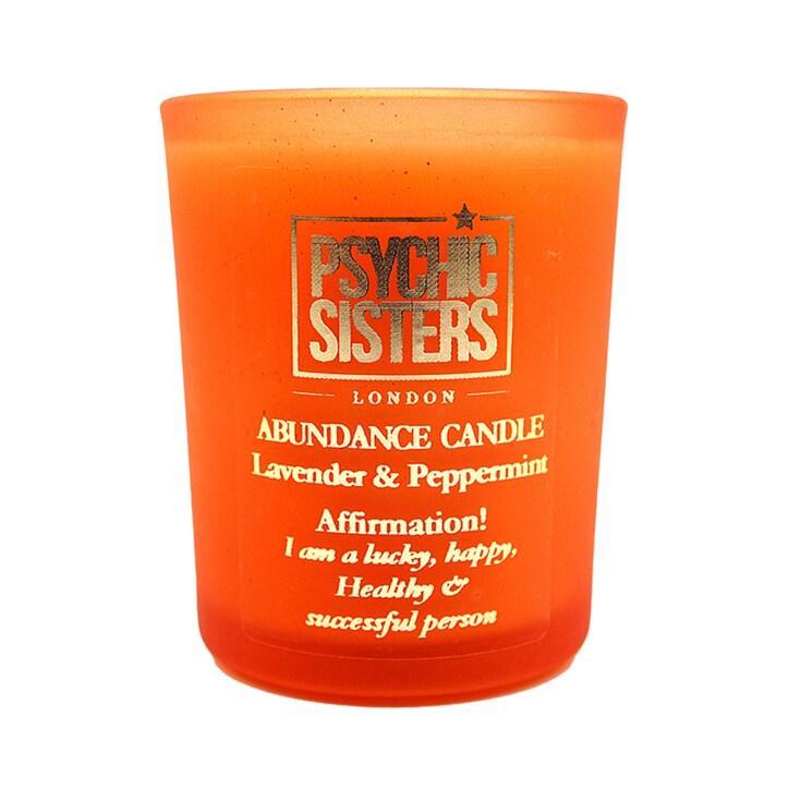 Psychic Sisters Abundance Mini Candle - BeesActive Australia