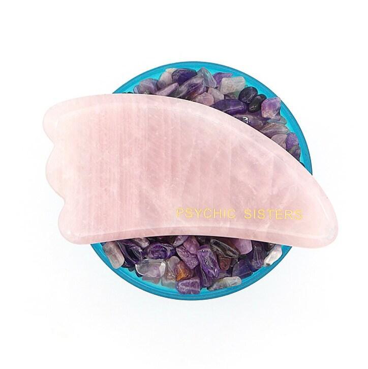 Psychic Sisters Rose Quartz Facial Wand - BeesActive Australia