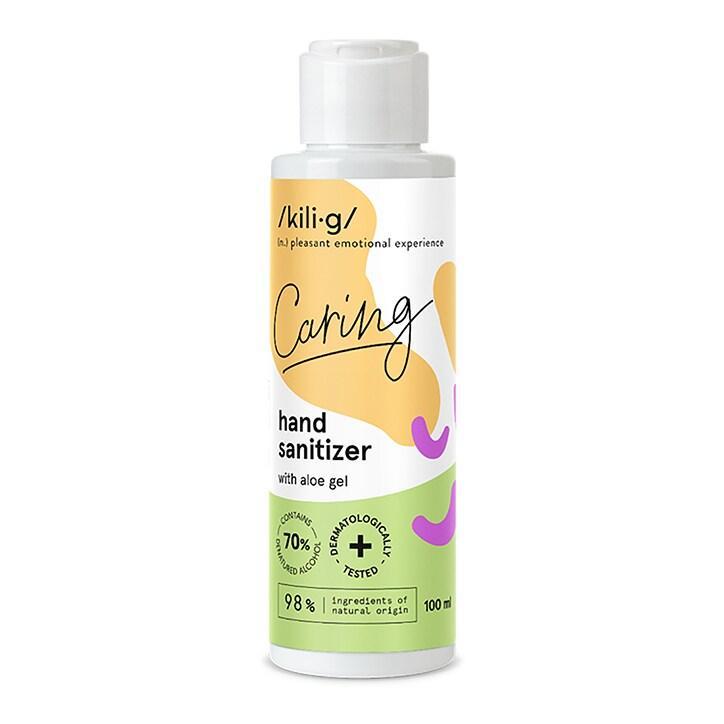 KILIG Caring Hand Sanitiser With Aloe Vera Gel 100ml - BeesActive Australia