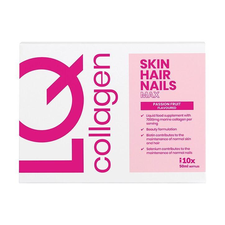 LQ Liquid Health Supplements Skin, Hair & Nails 10 x 50ml - BeesActive Australia