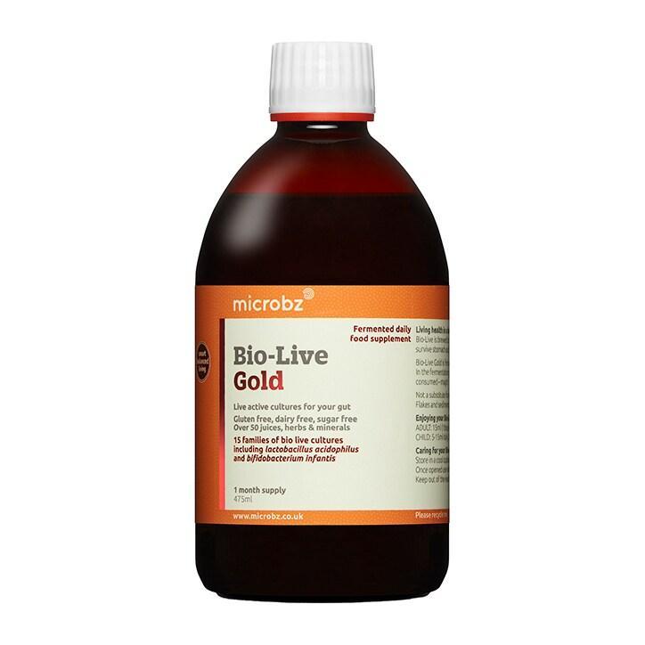 Microbz Bio-Live Gold 475ml Formula - BeesActive Australia