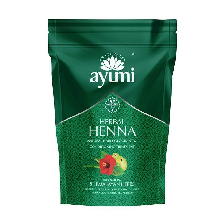Ayumi Herbal Henna + 9 Himalayan Herbs 150g - BeesActive Australia
