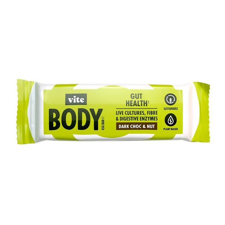Vite Body Dark Choc & Nut Bar 45g - BeesActive Australia