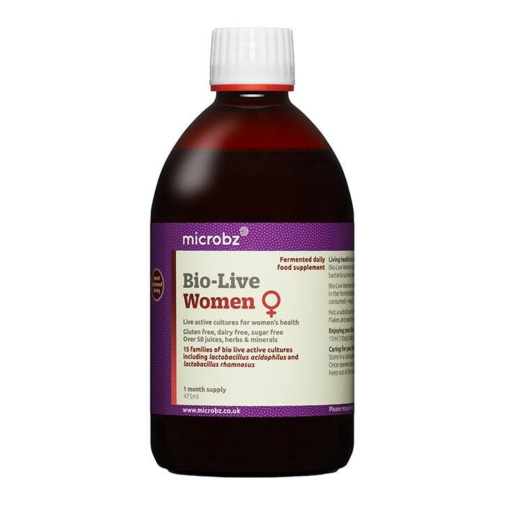 Microbz Bio-Live Womens 475ml Formula - BeesActive Australia