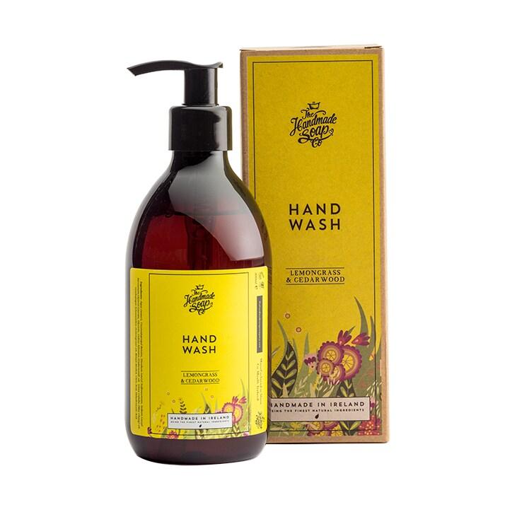 The Handmade Soap Company Lemongrass & Cedarwood Hand Wash 300ml - BeesActive Australia