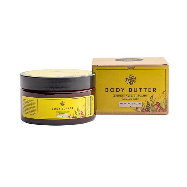 The Handmade Soap Company Lemongrass & Bergamot Body Butter 180g - BeesActive Australia