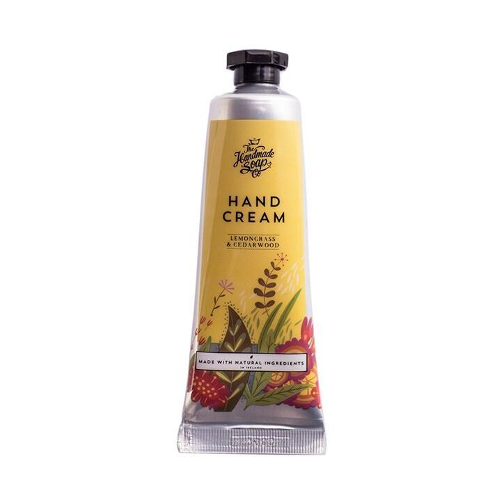 The Handmade Soap Company Lemongrass & Cedarwood Hand Cream 30ml - BeesActive Australia
