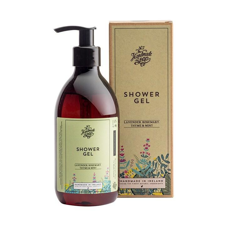 The Handmade Soap Company Lavender, Rosemary, Thyme & Mint Shower Gel 300ml - BeesActive Australia