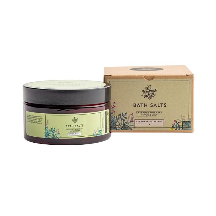 The Handmade Soap Company Lavender, Rosemary, Thyme & Mint Bath Salts 150g - BeesActive Australia