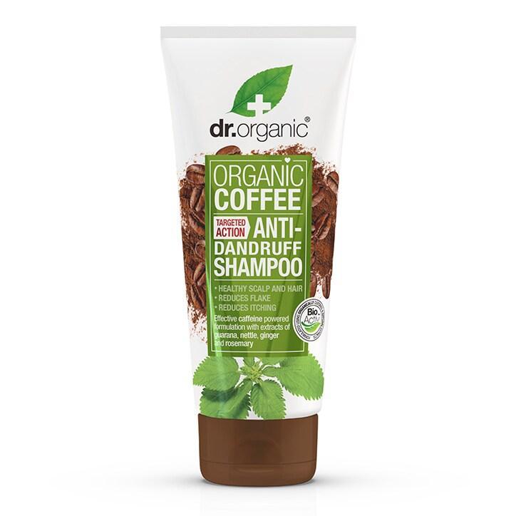 Dr Organic Coffee Anti-Dandruff Shampoo 200ml - BeesActive Australia
