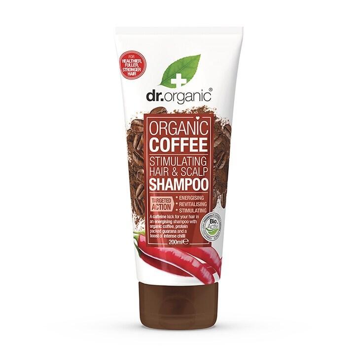 Dr Organic Coffee Hair Stimulating Shampoo 200ml - BeesActive Australia